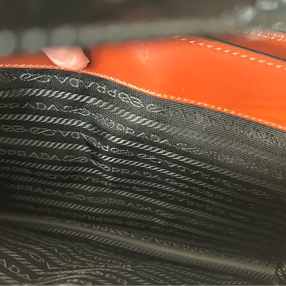 VINTAGE Prada Patent Leather Purse with original tags. Never worn - Picture 7 of 11